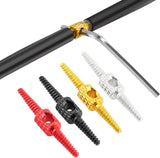 Connectors - 4 pieces - Tools for internal bike cable routing - Screw thread couplings for brake lines - Cable guide accessories - For switching bike frames