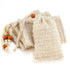 Soap Bags - Natural Sisal - Mesh Bags for Storing Soap - Plastic-Free - Exfoliating - Soap-Lathering - Dry Soap Holder - Shower (4 pieces)