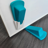 Door stopper, door stopper, combination storage box, eco-friendly TPR material, door top, safety and anti-collision, white storage box, residue-free glue, 12.4 cm * 3.5 cm * 3.5 cm