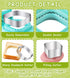Sandwich Cutter/Sealer - Making Bread - DIY Bread - Square - Stainless Steel - Bread Cutter - Suitable for Kids - Boys & Girls - Lunch & Breakfast