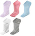 Teensokken - Split-toe socks - 5 pairs - Ladies - Running - Five-Toe socks - Sport - Walking - Pink, Purple, Grey, White, Blue