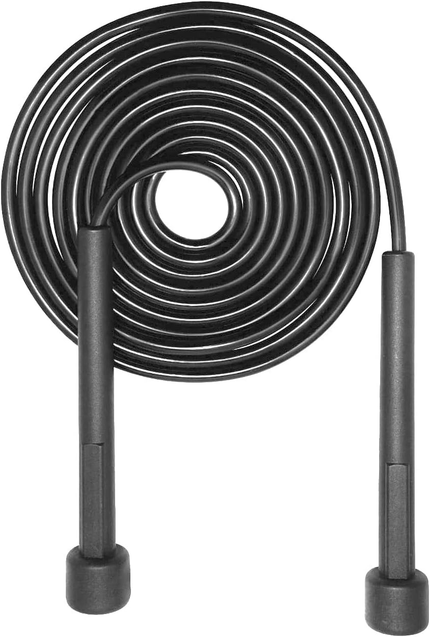 Adult skipping rope - Suitable for men, women and kids - Home workout and fitness - With non-slip handles - Adjustable skipping rope - For fitness, fat burning, boxing,