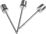 Ball pump needles - 3-pack - Durable stainless steel needles - Ball pump needles - Pump needles for football, basketball, volleyball and all sports balls