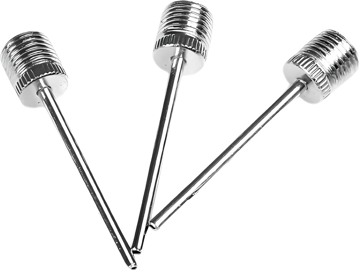 Ball pump needles - 3-pack - Durable stainless steel needles - Ball pump needles - Pump needles for football, basketball, volleyball and all sports balls