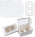 Cupcakedozen - With paper - 30 pieces - with 2 paper holders - Cupcake cases - Cake boxes - for birthday parties - Celebrations - Baking supplies - 16*9*7.5cm