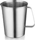 Stainless Steel Measuring Jug - 304 Stainless Steel - with Handle and Spout - Metal Pitcher with oz and ml Markings - 64 oz / 2 Litres (8 Cups) - Extra Strong Pitcher
