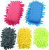 Biaungdo 5 Pack Washable Whiteboard Eraser, Microfiber Shag Dry Eraser for Classroom Teacher Supplies, Office, Home(Grey, Blue, Green, Yellow, Pink)