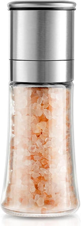 Salt Grinder Pepper Mill, and Set (Single Grinder)