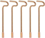 Bedroom/Bathroom Door Emergency Keys Compatible with Kwikset Interior Levers and Knobs (5)
