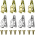 156T1978A Time Switch Tripper Kit for Intermatic T100 T7000 WH40 Series Timers, Includes 8 Metal Trippers (4 Silver ON / 4 Gold Off) and Set Screws