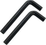 Biaungdo 2 Pcs Black 12mm Hex Key Wrench, Small Allen key Wrench, L Shaped Hexagon Hex Key Spanner Set Hexagon Head Replacement Repairing Tool for Repairing Bike, Furniture