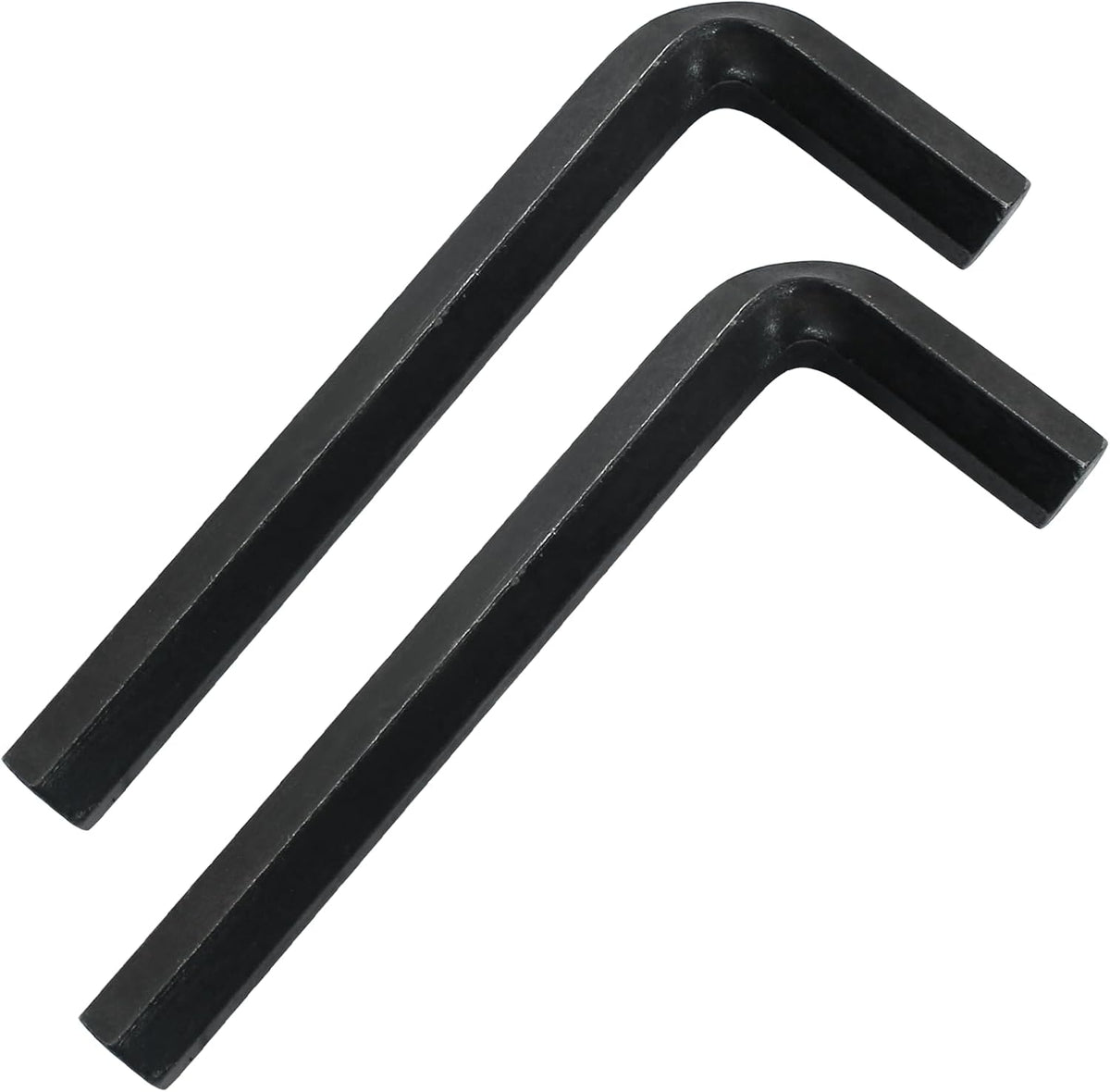 Biaungdo 2 Pcs Black 12mm Hex Key Wrench, Small Allen key Wrench, L Shaped Hexagon Hex Key Spanner Set Hexagon Head Replacement Repairing Tool for Repairing Bike, Furniture