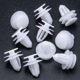 Rexka 10pcs Door Trim Panel Retainer Clip Compatible with Nissan Infiniti 01553-30001 Altima Armada Cube GT-R Maxima Murano Quest Rogue EX35 G25 G35 G37 Q40 Q50 Q60 QX30 QX80