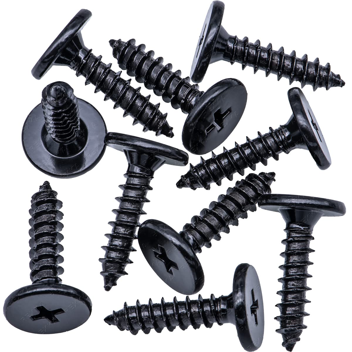 Rexka 10pcs Bumper Cover Fender Liner Splash Shield Screw Retainer 90103-TA0-000 Compatible with Honda Acura Accord Civic CR-V CR-Z Crosstour Fit HR-V Insight Odyssey Passport Pilot Ridgeline