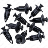 Rexka 10pcs Bumper Cover Retainer Clips 12mm Push Pin Compatible with Chrysler 6502625 07-18 Jeep Wrangler & Wrangler Unlimited JK Dodge Dakota Durango Ram 1500 2500 3500 4500 5500 GM 10140480