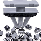 Rexka 20pcs Rocker Wheel Flare Moulding Clips Compatible with Jeep Grand Cherokee Compass Cherokee 68172491AA 68271803AA 68395627AA GM 11571175 19352782 Traverse