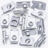 Rexka 10 pcs M6-1.0 Bumper Cover Retainer U Nut Compatible with Honda Acura 90675-SA5-003 Accord Civic CR-V CRX Odyssey Pilot Ridgeline CL Integra Legend MDX RL 90675SA5003
