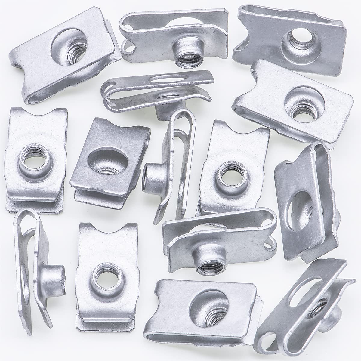 Rexka 10 pcs M6-1.0 Bumper Cover Retainer U Nut Compatible with Honda Acura 90675-SA5-003 Accord Civic CR-V CRX Odyssey Pilot Ridgeline CL Integra Legend MDX RL 90675SA5003
