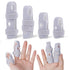 Lightweight inger Splint, 4 Graduated inger Braces Support or Thumb/Middle/Ring/Index/Pinky, Stabilizer Support or Broken, Trigger, Mallet, Arthritis & Knuckle Immobilization