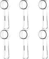 6 Pack Toothbrush Cover Caps Compatible with Oral B Braun Replacement Heads, its or Cross Action Brush Heads and Pro 1000 Electric Toothbrushes, Convenient or Travel and More Sanitary