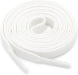 Thin lat Shoe Laces: Athletic Hollow Solid Color Shoelaces or Sneakers 1 Pair
