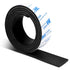 Rubber Strips, Solid Rubber Sheets Sel Adhesive Neoprene Rolls & Strips or DIY Gaskets Anti-Slip Pads Crats Pads Seal Strip Weather Striping (1” Wide x 1/8" Thick x 3.3&