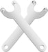 2 Pcs Replacement Angle Grinder Wrenches, Compatible with Dewalt Milwaukee Makita 193465-4 Metabo Bosch 4.5" 5" Grinder Replace Tool Parts