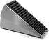 Biaungdo 1 Pack Heavy Duty Door Stopper, Up to 3 Inch Tall Adjustable Spring Loaded Large Door Stopper Wedge Stoppers Stainless Steel Doorstop for Bottom of Door(Brushed Nickel)