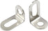 Biaungdo 30 Pcs 18x18x29mm/0.7"x0.7"x1.14" Adjustable Right Angle Brackets L-Shape Corner Brace Support Silver