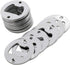 Biaungdo 20PCS 40mm Wall Mounted Bottle Opener Round Bottle Opener Inset with Screws for Beer Cap Coke Bottle