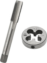 Biaungdo M10 x 1mm Tap and M10 x 1mm Die Metric Right Hand Thread, HSS Right Hand Thread Tap and Die Set