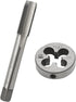 Biaungdo M10 x 1mm Tap and M10 x 1mm Die Metric Right Hand Thread, HSS Right Hand Thread Tap and Die Set