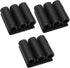 Biaungdo Drill Bit Holder, 3 Pack Adhesive Drill Bit Sleeve Organizer, High Strength Bit Holder for Impact Drivers and Drill, Hold 6 Driver Bits on the Side of Power Drill