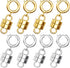 WISYOK 8 PCS Magnetic Necklace Clasps and Closures, Necklace Extender Chain Clasps Birthday Gift for Bracelet Necklaces Anklet Chain
