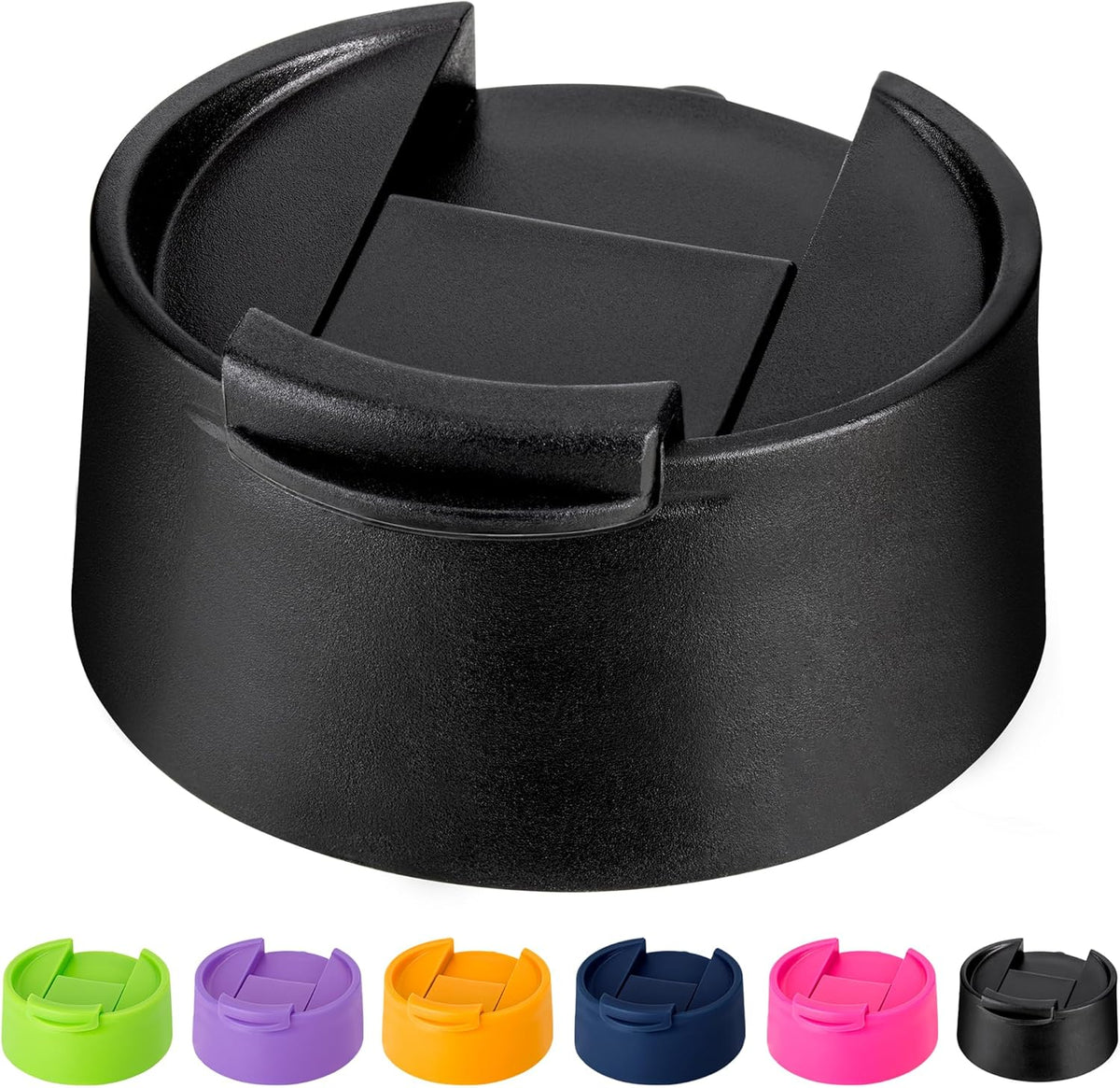 Flip Lid for Hydro Flask 12 16 18 20 32 40 64 oz Wide Mouth Bottle,Replacement Lid for Hydroflask,Thermoflask,Iron Flask and More 2.28" Wide Mouth Bottles