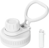Spout Lid for Lululemon Sport Water Bottle 18/24/32/64 OZ & Clear Bottle 24/32 OZ, Water Bottle Replacement Lid with Ergonomic Handle, BPA-Free