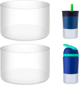 2 Pack Silicone Boot Protector | Compatible with Owala 24/40oz Travel Tumbler, 12oz Insulation & 14oz Flip Water Bottle | Fits 2.75-2.85" Base | Noise Resistant
