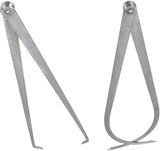 Biaungdo 300mm/12 inch Long Firm Joint Metal Measurement Inside Outside Caliper 2 Pcs