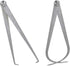 Biaungdo 300mm/12 inch Long Firm Joint Metal Measurement Inside Outside Caliper 2 Pcs