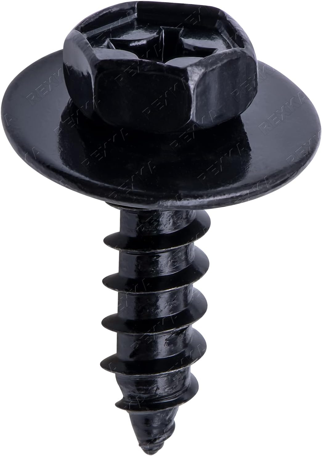 Rexka 20pcs Bumper Cover Splash Shield Screw Bolt Compatible with Toyota Lexus 90159-60477