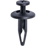 Rexka 30pcs Radiator Shroud & Trim Retainer Push-Type Clips Rivet Compatible with GM 20664092 Ford N804570S