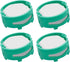 or Shark 1541C3000 AZ3002 Stratos Upright Vacuum Replacement O-dor Neu-tralizer Cartridges AZ3000 HZ3000 HZ3002 ZD550, Pro Cordless IZ862H IZ562H Replacement Stick, Teal