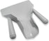 Biaungdo Polycarbonate French Fry Popcorn Scoop, French Fry Bagger, Quick Fill Tool for Bags & Boxes, Multipurpose Scooper for Food, Fries, Snacks, Desserts, Ice(Dual Handle)