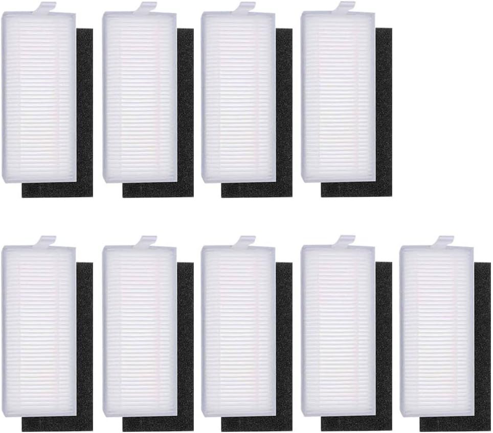 Replacement ilters Compatible with euy RoboVac 11S, 15T, 30, 30C, 15C, 12, 25C, 35C, Robot Vacuums Parts Accessories, 9-Pack