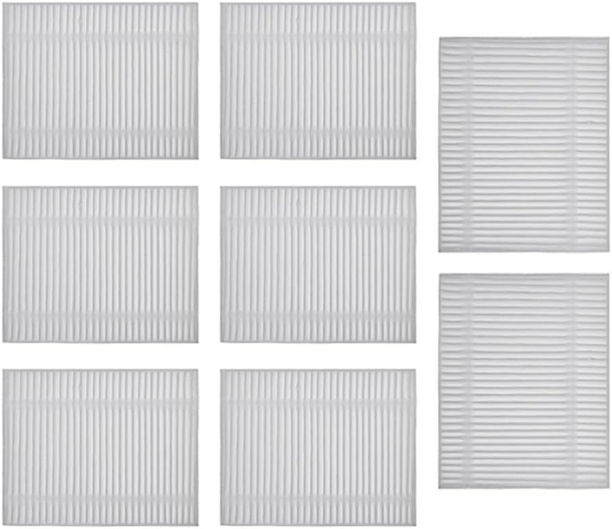 Replacement Hepa ilter Compatible with iRobot Roomba 105 Series, Combo Essential, Combo 2 Essential, Vac Essential, Vac 2 Essential, Q0120, Q0110, Q0520, Y0140, Y0110, Robots Vacuum, 8-Pack.