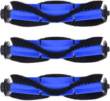 Replacement Rolling Brushes Rollers Compatible with euy RoboVac 11S, 15T, 30, 30C, 15C, 12, 25C, 35C, 11S Max, 15C Max, G20, G30, G30 Edge, Robot Vacuums Parts, 3-Pack.