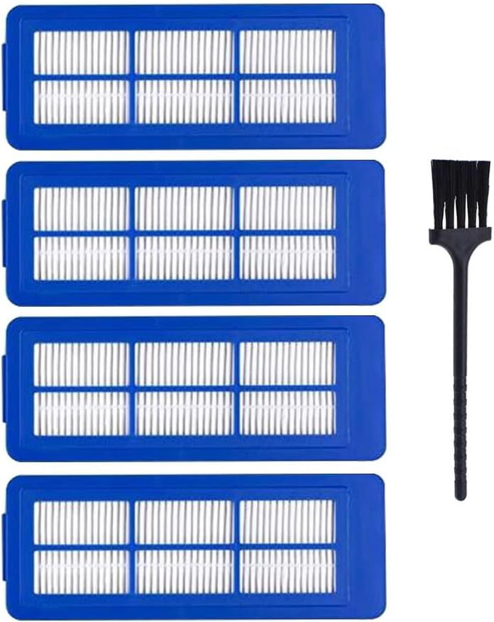 Replacement ilters Compatible with euy RoboVac 11S Max, 30C Max, G30, G30 Edge/Hybrid/Verge, G10, G20, Robot Vacuum Parts Accessories, 4-Pack.