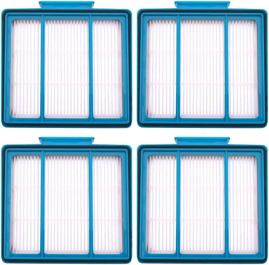 Pre-Motor ilters Compatible with Shark IQ Series RV1001, RV1001AE, AV1002, AV1002AE, AV1010AE, AV970, AV993, RV1100VRUS, UR1000SR, UR1100, UR1105ARUS, Sel-Empty XL Robot Vacuums, 4-Pack.
