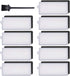 Replacement ilters Compatible with Ecovacs Deebot N79S N79 DN622 DN622.11 DN622.31 N79W N79se Deebot 500 DC3G and Yeedi K600 K700, Robot Vacuums, 9-Pack.