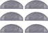 Washable Mopping Cloth Compatible with euy RoboVac X8 Hybrid Robot Vacuum and Mop Cleaners Spare Replacement Parts Accessories, 6-Pack.